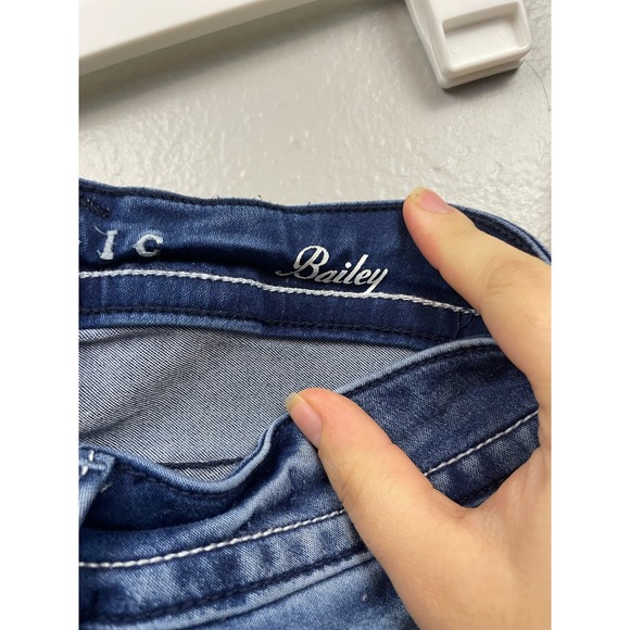 SOLD Hydraulic women’s low rise bailey jeans sz 4 slim boot cut y2k tall - Picture 3 of 7